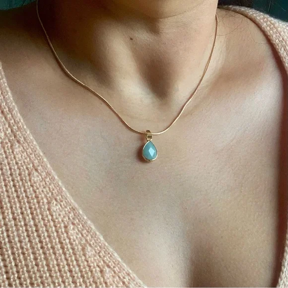 • NEW! Dainty Amazonite Necklace • - Picture 14 of 14